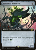 Perennial Behemoth (Extended Art) (BRO-350) - The Brothers' War: (Extended Art)