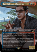 Ian Malcolm, Chaotician (Borderless) (REX-013) - Jurassic World Collection