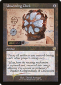Unwinding Clock (Schematic) (Serial Numbered) (BRR-124) - The Brothers' War Retro Artifacts Foil