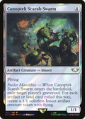 Canoptek Scarab Swarm (Surge Foil) (40K-150) - Warhammer 40,000 Commander Foil
