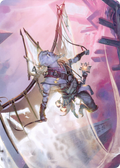 Kitesail Cleric // Kitesail Cleric (AZNR-040) - Zendikar Rising Art Series (Borderless)