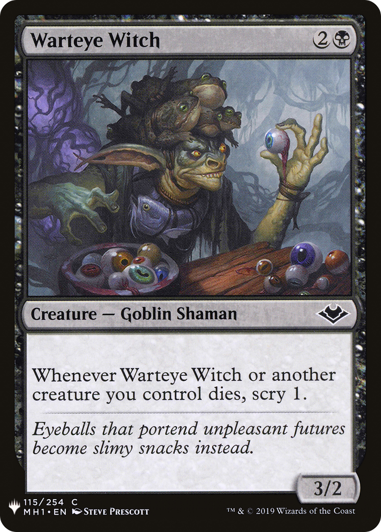 Warteye Witch (LIST-115) - The List