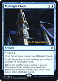 Midnight Clock (PRE-054) - Throne of Eldraine Promos Foil