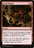 Earth Tremor (CLB-171) - Commander Legends: Battle for Baldur's Gate Foil