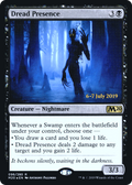 Dread Presence (PRE-096) - Core Set 2020 Promos Foil
