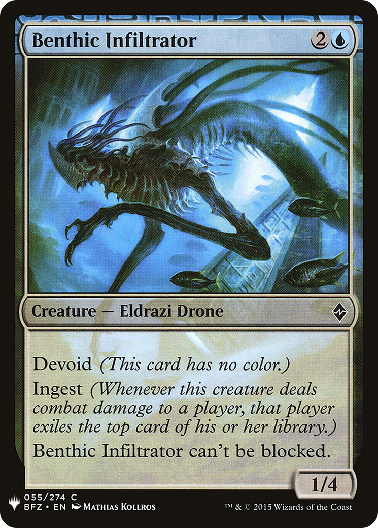 Benthic Infiltrator (LIST-055) - The List: (devoid)