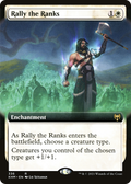 Rally the Ranks (Extended Art) (KHM-336) - Kaldheim: (Extended Art) Foil