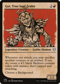 Gut, True Soul Zealot (Showcase) (CLB-399) - Commander Legends: Battle for Baldur's Gate: (Showcase) Foil