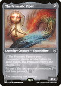 The Prismatic Piper (Foil Etched) (CMR-546) - Commander Legends Foil