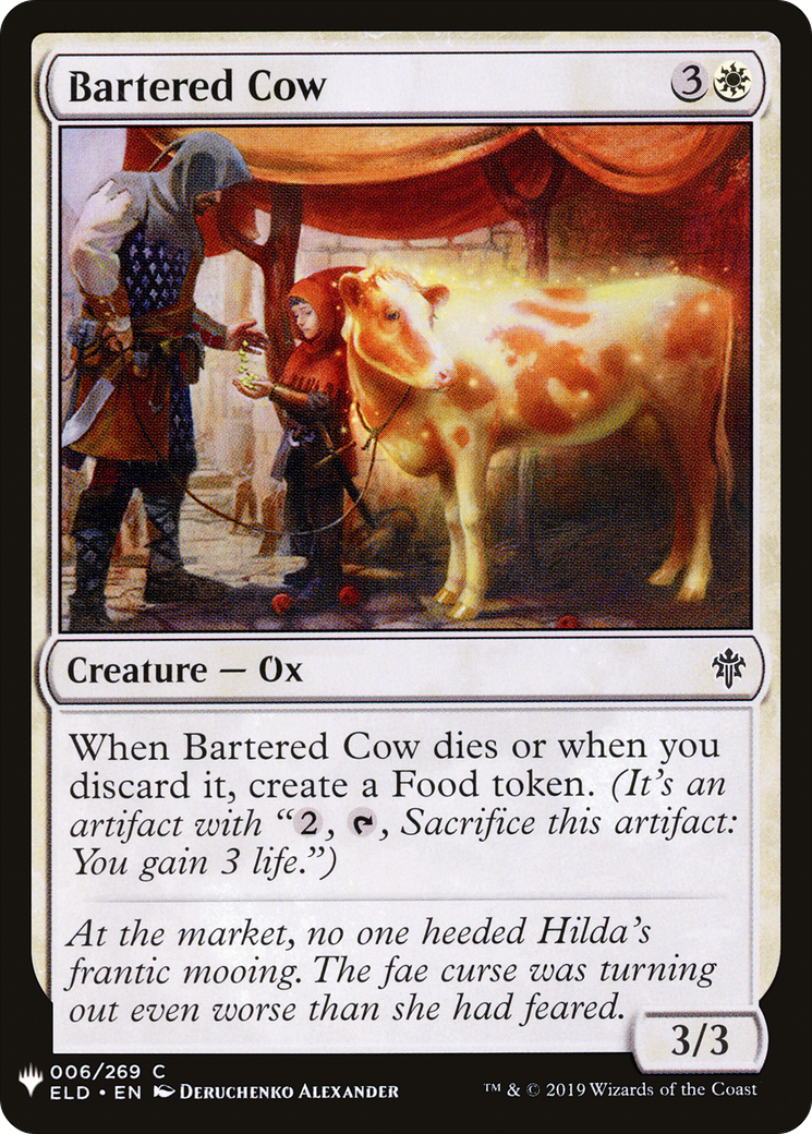 Bartered Cow (LIST-006) - The List