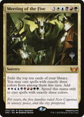 Meeting of the Five (PPSNC-202) - Streets of New Capenna Promos Foil