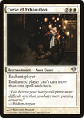 Curse of Exhaustion (DKA-005) - Dark Ascension Foil