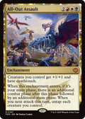 All-Out Assault (TDM-167) - Tarkir: Dragonstorm: (enchantment)
