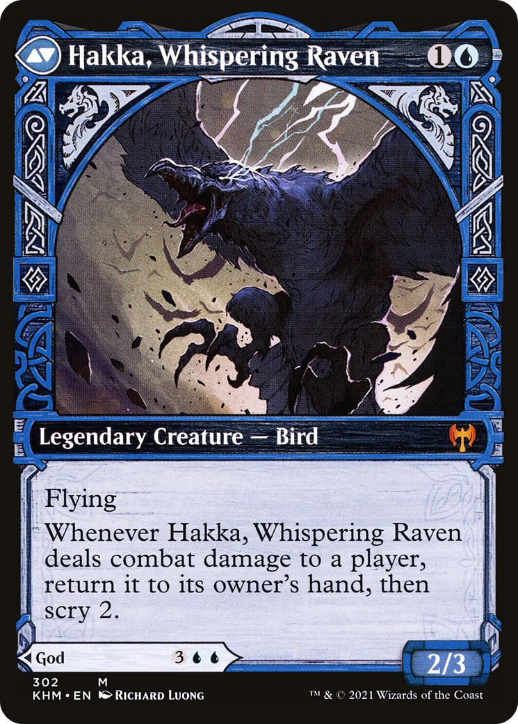 Alrund, God of the Cosmos (Showcase) (KHM-302) - Kaldheim: (Showcase) Foil