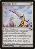 Banshee's Blade (MRD-144) - Mirrodin Foil