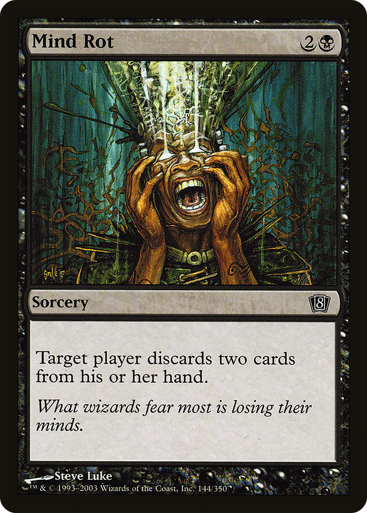 Mind Rot (8ED-144) - 8th Edition Foil
