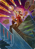 Quintorius, Loremaster // Quintorius, Loremaster (AMOM-063) - March of the Machine Art Series (Borderless) Foil