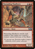 Marauding Maulhorn (M14-145) - Magic 2014 Foil
