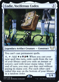 Codie, Vociferous Codex (PRE-253) - Strixhaven: School of Mages Promos Foil