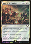 Hour of Reckoning (Surge Foil) (40K-187) - Warhammer 40,000 Commander Foil