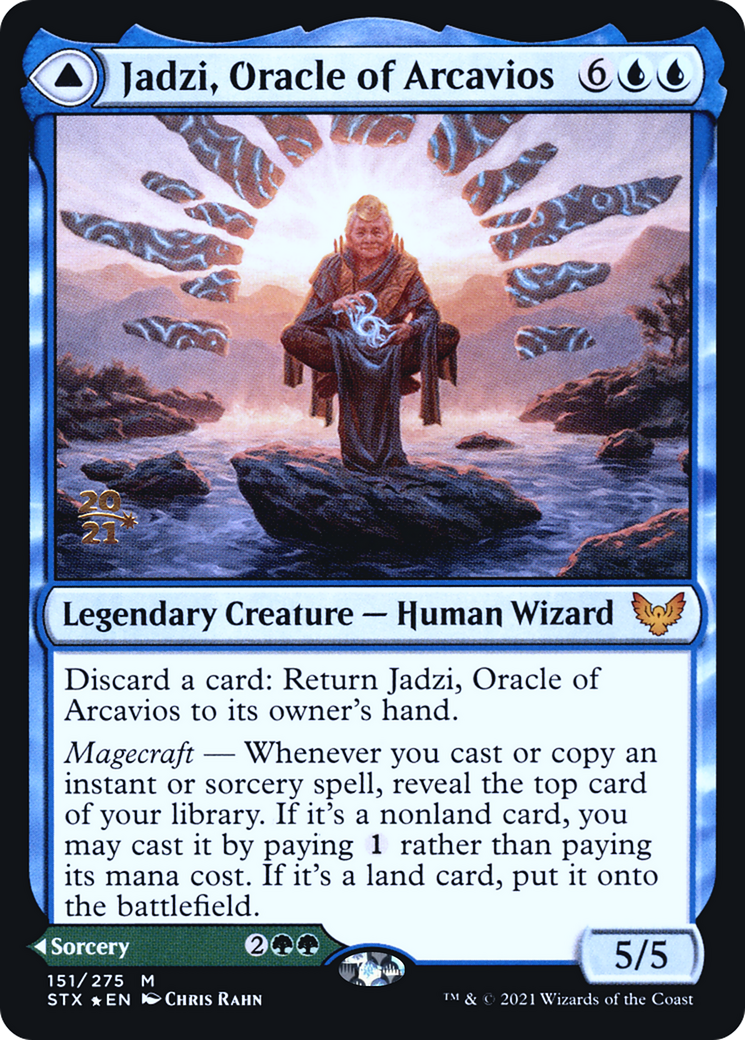 Jadzi, Oracle of Arcavios (PRE-151) - Strixhaven: School of Mages Promos Foil