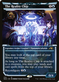 The Reality Chip (Showcase) (NEO-374) - Kamigawa: Neon Dynasty: (Showcase) Foil