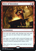 Fires of Invention (PRE-125) - Throne of Eldraine Promos Foil