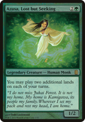 Azusa, Lost but Seeking (Commander's Arsenal) (OVER-) - Commander's Arsenal Oversized Foil