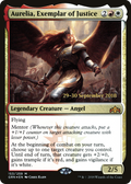 Aurelia, Exemplar of Justice (PRE-153) - Guilds of Ravnica Promos Foil
