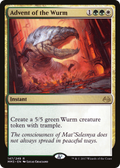 Advent of the Wurm (MM3-147) - Modern Masters 2017 Foil