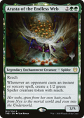 Arasta of the Endless Web (PPTHB-165) - Theros Beyond Death Promos: (enchantment) Foil