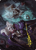 Conceited Witch // Conceited Witch (AWOE-011) - Wilds of Eldraine Art Series (Borderless) Foil