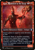 Anax, Hardened in the Forge (Showcase) (THB-264) - Theros Beyond Death: (enchantment, Showcase)