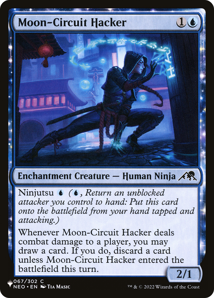 Moon-Circuit Hacker (LIST-067/302) - The List: (enchantment)