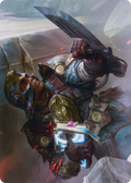 Retrieval Agent // Retrieval Agent (ABRO-011) - The Brothers' War Art Series (Borderless) Foil