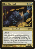 Rhox War Monk (FNM-) - Friday Night Magic 2011 Foil
