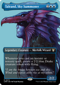 Talrand, Sky Summoner (Borderless) (CMM-673) - Commander Masters Foil