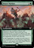 Desert Warfare (Extended Art) (M3C-064) - Modern Horizons 3 Commander: (Extended Art)