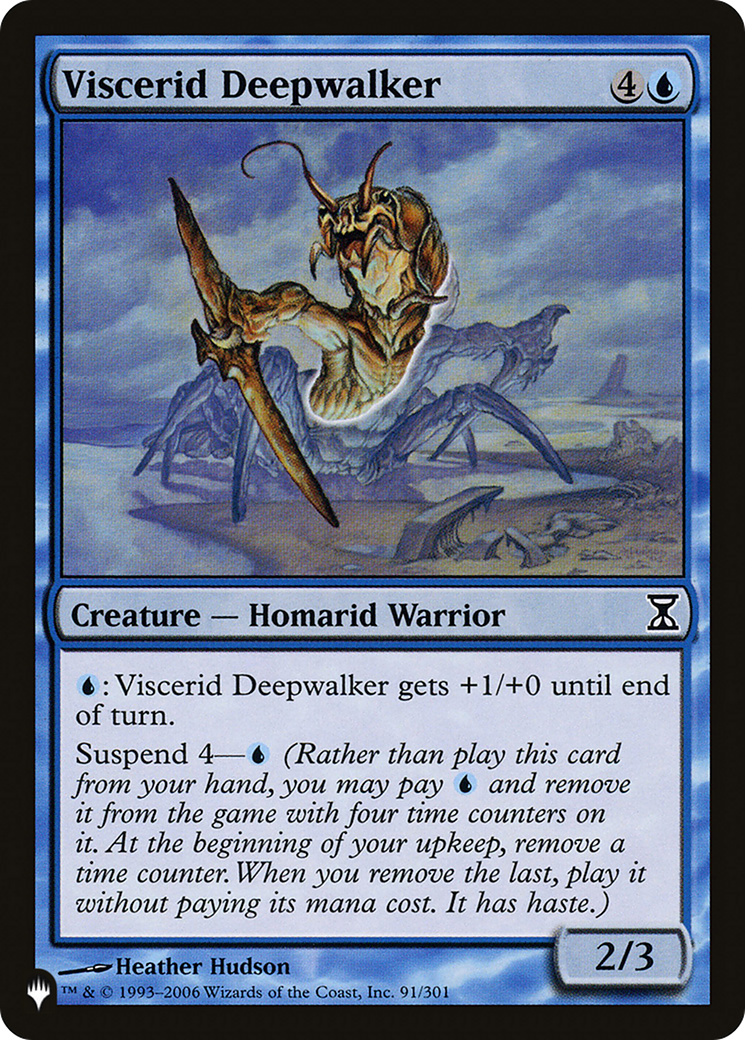 Viscerid Deepwalker (LIST-91/301) - The List