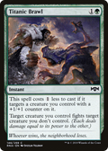 Titanic Brawl (RNA-146) - Ravnica Allegiance Foil