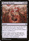 Thwart the Grave (ZNR-130) - Zendikar Rising Foil