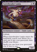 Gravebreaker Lamia (PPTHB-98P) - Theros Beyond Death Promos: (enchantment) Foil