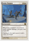 Noble Purpose (8ED-031) - 8th Edition Foil