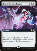 Expel the Interlopers (BABP-381) - Wilds of Eldraine: (Extended Art) Foil