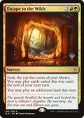Escape to the Wilds (PPELD-189) - Throne of Eldraine Promos Foil