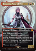 Lightning, Army of One (0320) (Borderless) (FIN-320) - FINAL FANTASY