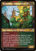 Rulik Mons, Warren Chief (Showcase) (DMU-316) - Dominaria United: (Showcase) Foil