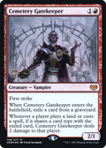 Cemetery Gatekeeper (PRE-148) - Innistrad: Crimson Vow Promos Foil