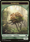 Saproling // Spider Double-Sided Token (C15-16 // 18) - Commander 2015 Tokens