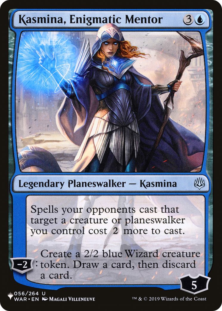 Kasmina, Enigmatic Mentor (LIST-056/264) - The List